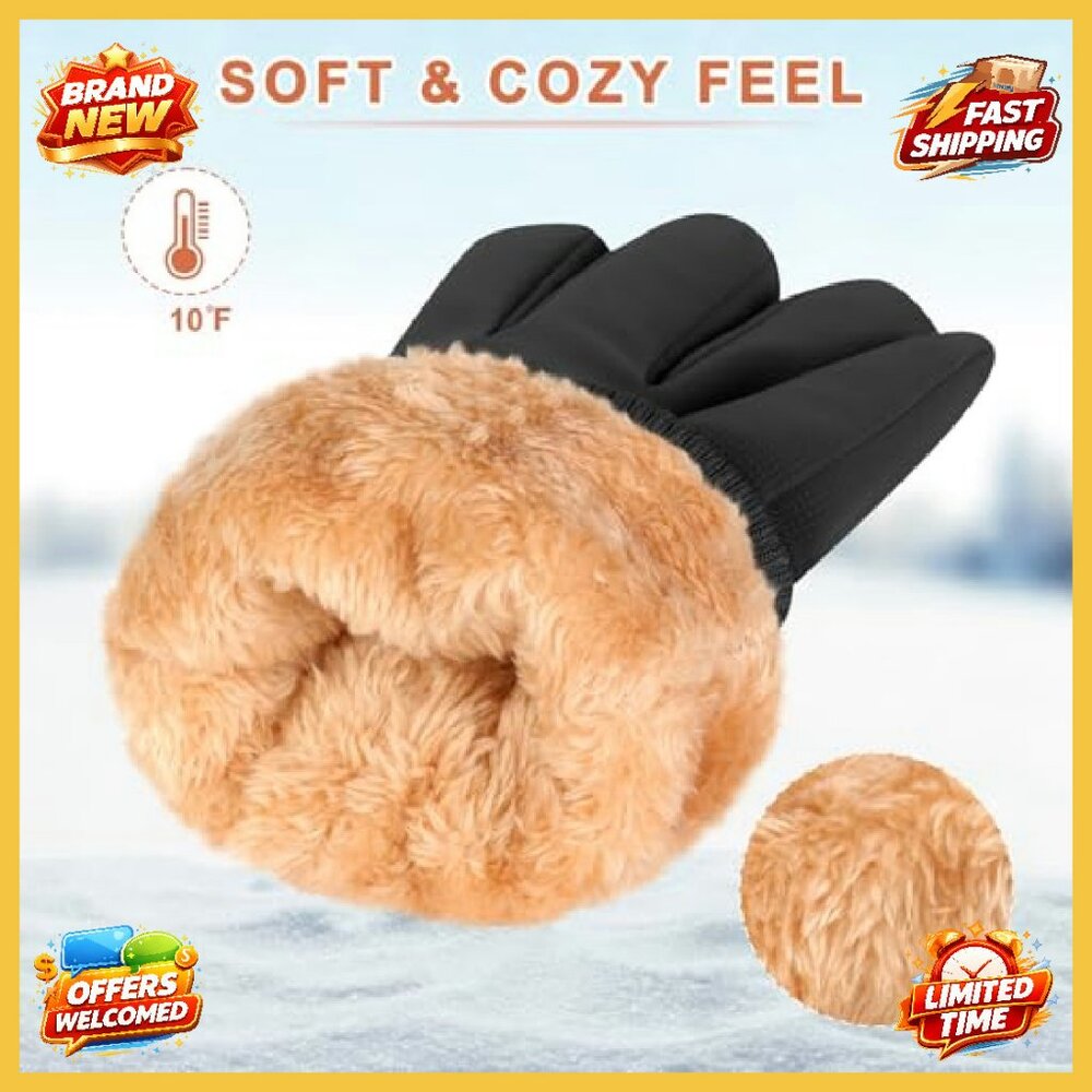 Winter Waterproof Touchscreen Gloves Thermal Wind… - image 3